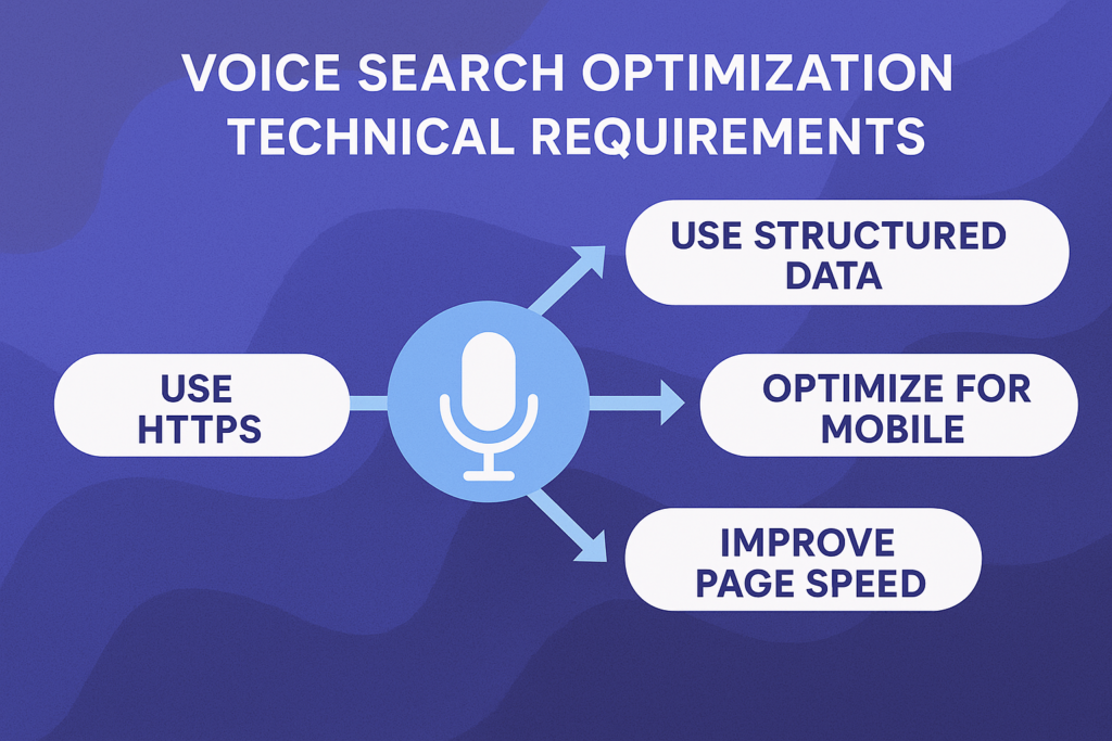 Voice search optimization technical requirements